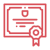 certificado icono